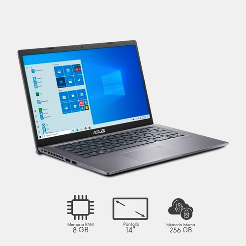 Imagen 2 de 6 de Laptop Asus Vivobook F415ea Core I3 8gb 256gb Ssd