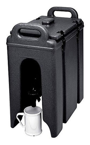 Cambro Negro 250lcd110 2,5 Gal. Bebidas Camtainer.