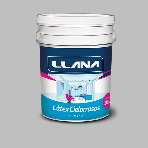 Latex Cielorraso Llana 20 Lt Blanco