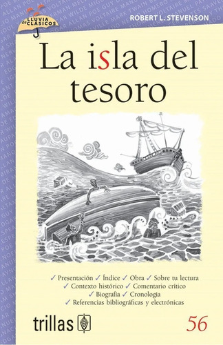 La Isla Del Tesoro Volumen 56 Serie Lluvia De Clásic Trillas