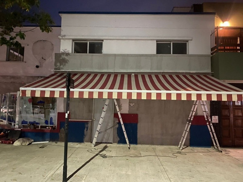 Toldo Brazo Invisibles Plegable Bat Original