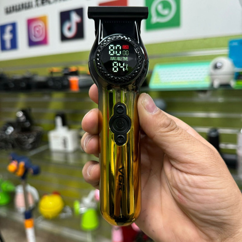 VGR cortadora de pelo V-990 negra 220V
