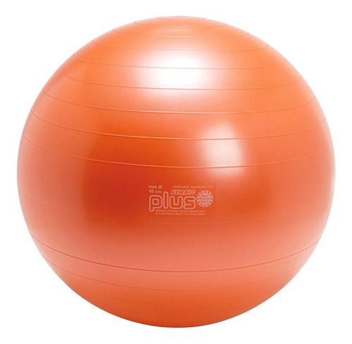 Plus 65 Pelota Ejercicio Color Naranja