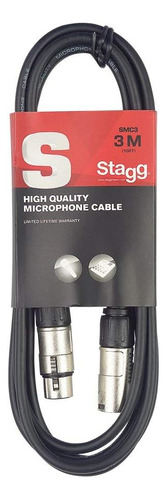 Stagg Smc3 S -series Male Xlr Al Cable De Micrófono Xlr 10