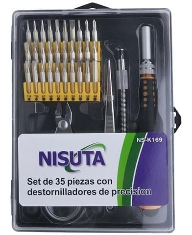 Kit De Herramientas Dest. Precision, Lupa, Alicate De 35