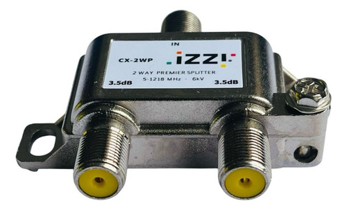 Divisor De Señal Tv Coaxial Rf 1 A 2 Vias