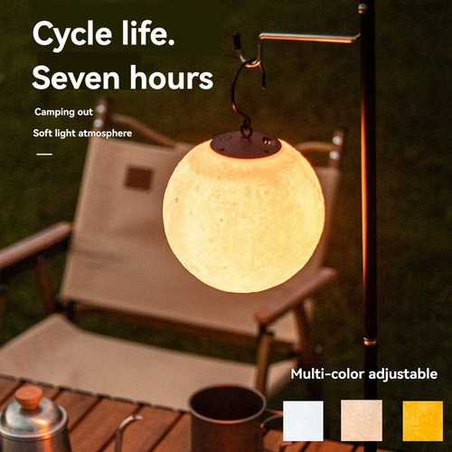Luz Led Para Acampar Al Aire Libre, Impermeable, Colgante, L
