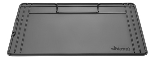 Tapete Para Lavabo Recortable Weathertech Color Negro