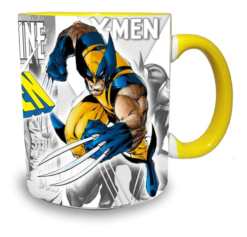 Taza Wolverine. X-men.