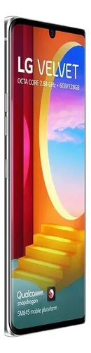 LG Velvet Dual SIM 128 GB aurora white 6 GB RAM