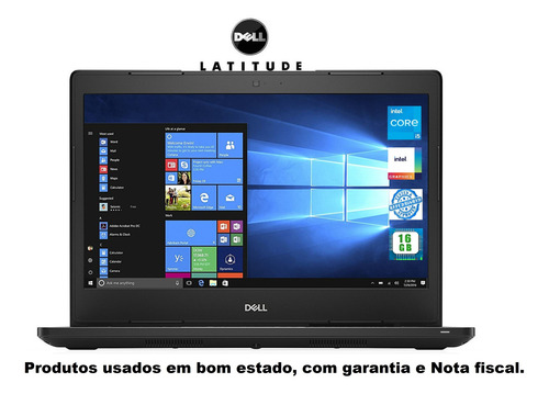Notebook Dell Core I5 6a Geração 16gb + Ssd + Garantia E Nf (Recondicionado)