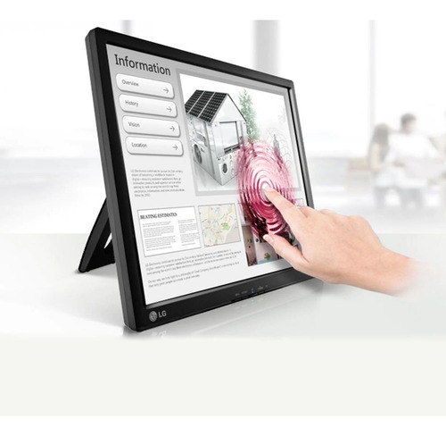 Monitor Tactil Led Hd 17 Pulgadas LG Br30t Port Touch Negro