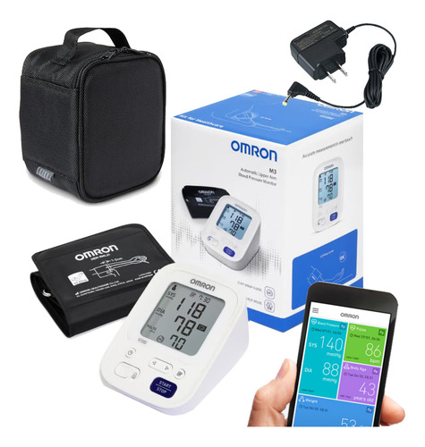 Tensiómetro Omrom Hem-7154e M3-2 Usuarios Maletín Adaptador