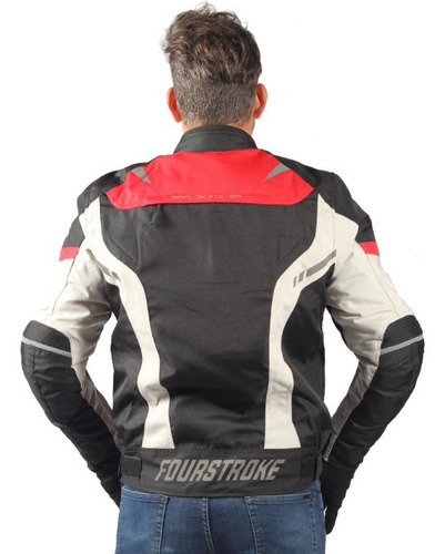 Imagen 4 de 6 de Campera Fourstroke Warrior Jacket Wp -all Motors-