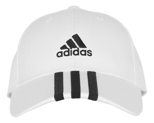 Jockey adidas Béisbol 3-stripes Cotton Hombre Black/white