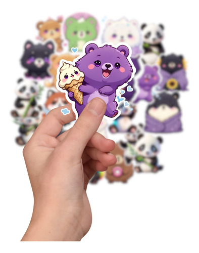 Stickers 150 Pzs Pegatinas Calcomanias Ositos Kawaii