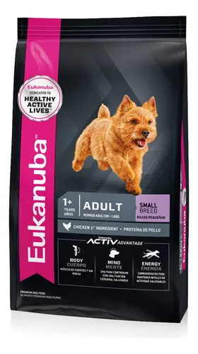 Alimento Eukanuba Adult Raza Grande para perro adulto de raza pequeña sabor mix de 3 kg