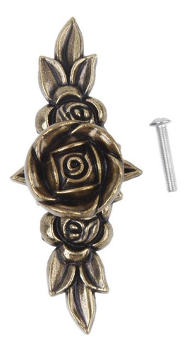 Imagen 8 de 10 de 11 Perillas Decorativas Para Tirador De Cajón De Bronce