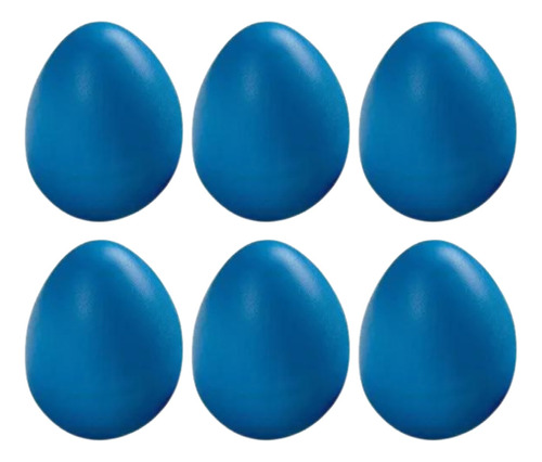 Pack De 6 Huevos Rítmicos Shaker Stagg Huevitos Colores X 6