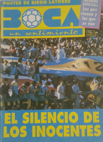 Boca Un Sentimiento 106 Belgrano 1 Boca 0 , Año 1992