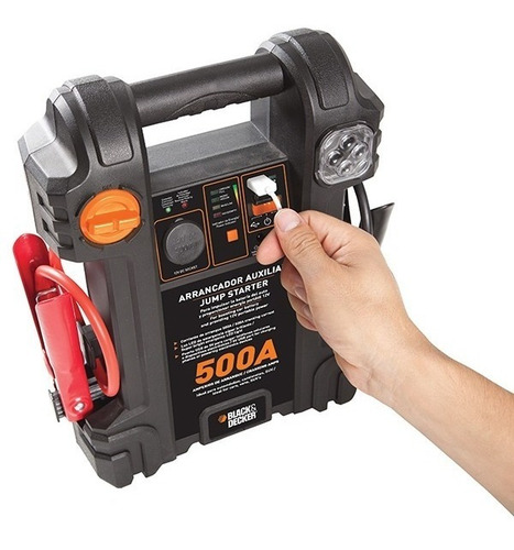 Auxiliar De Partida Para Automóveis Black+decker Js500s 12v