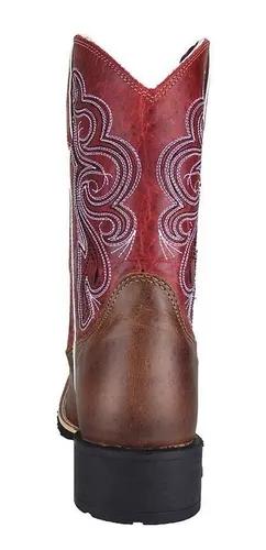 Bota masculina vermelha 2025