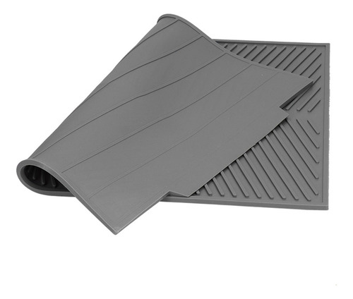 Estera De Secado De Platos De Silicona Alfombrilla De Encime