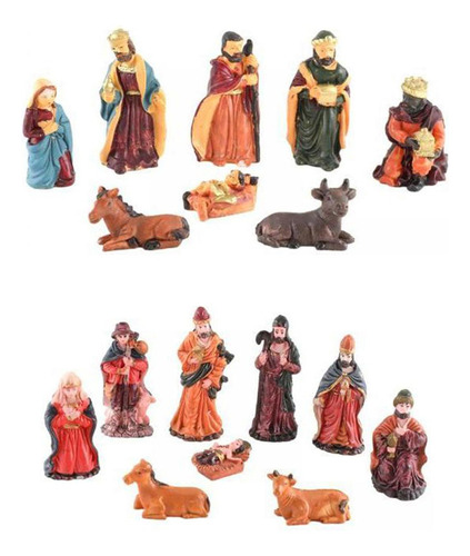 Belén Religioso De Navidad Manualidades Decoración De Mesa