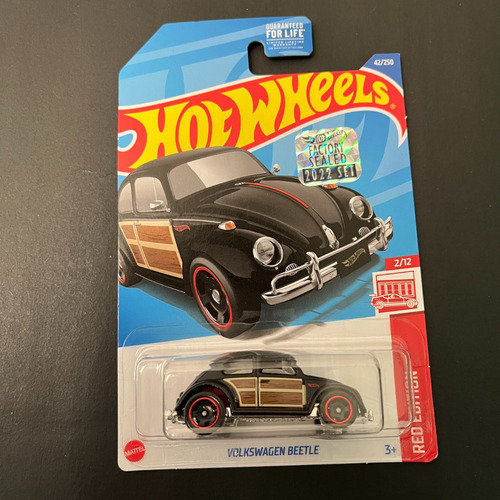 Hot Wheels Volkswagen Beetle (2022) Red Edition