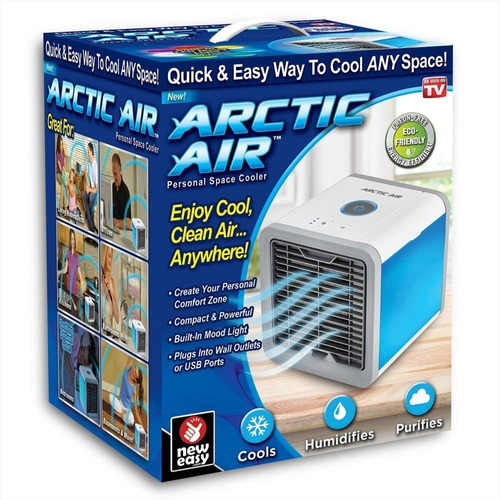 Aire Acondicionado Portatil Ventilador Artic Air Cooler Usb