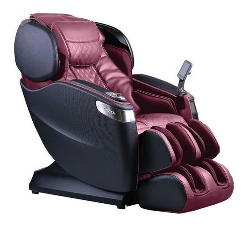 Imagen 1 de 1 de Cozzia Qi Se Burgundy & Pearl Black Reclining Massage Chair
