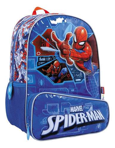 Mochila Avengers 16p Vengadores Espalda Spiderman Sp854 