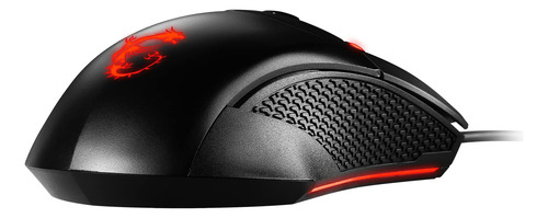 Ratón Óptico Para Juegos Msi Clutch Gm08 4200 Dpi Con Cable