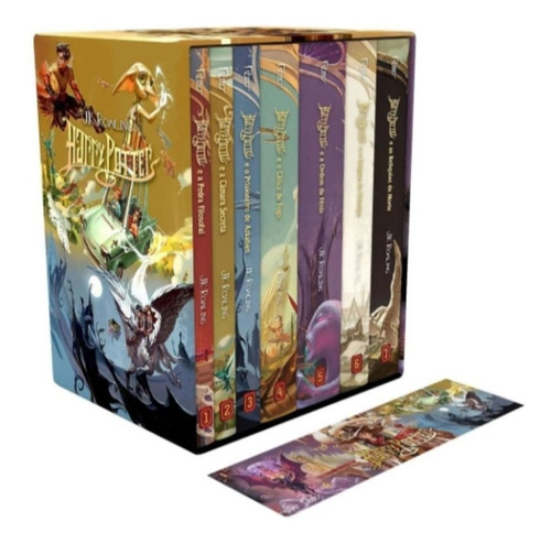Box Livros Harry Potter Edição Capa Tailândia 2020 Português