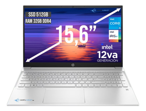 Portatil Hp Pavilion Intel Core I5 1235u Ssd 512gb+ Ram 32gb