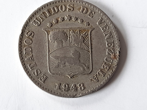 Moneda Venezuela 5 Centímos 1948 (&240. (Usado)