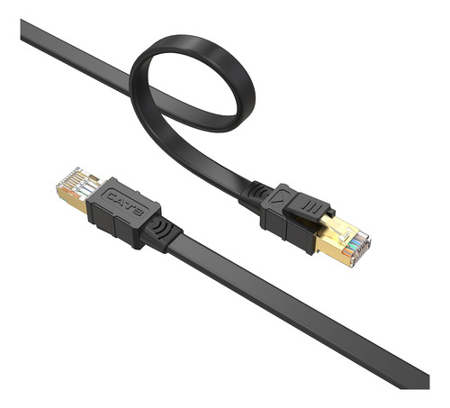 Larrok Cable Ethernet Cat8 De 3 Pies, Cable Lan De Internet 