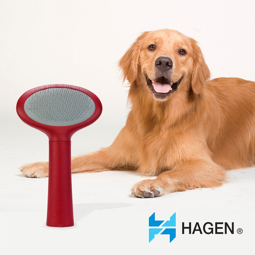 Imagen 3 de 3 de Carda Grande Prof Cerdas Metálicas Perro Dogit Lesalon Hagen