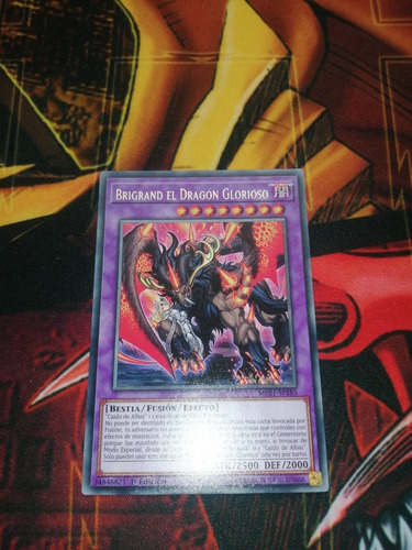 Brigrand El Dragón Glorioso Yu-gi-oh! Original Konami 