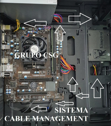 Pc Cpu Gamer Intel Core I7 3.8ghz 16gb Ssd 240gb Gtx1050