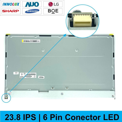 Imagen 2 de 4 de Display Todo En Uno 23.8 Ips Hp,asus,lenovo