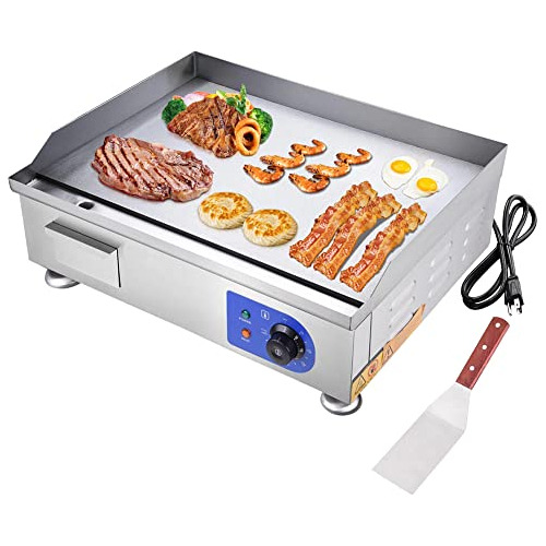 2500w 24 Plancha Eléctrica Para Encimera Parrilla Plana Anti