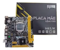 Comprar Placa Mãe H61 Socket Lga 1155 Com M.2 Nvme Lan Giga I3 I5 I7