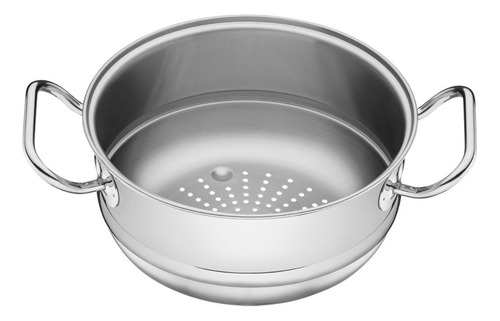 Cozi-vapore Tramontina Aço Inox C/ Alças Professional 20cm