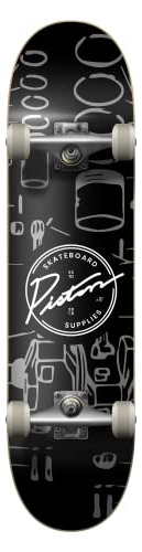 Piston Skateboards For Beginners, 31 X 7.75 Inch Standard Sk