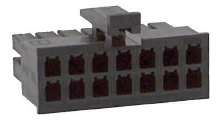 20pc Te Amp 1-794617-4 Connector Soft Shell Nylon Recept Dde