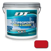 Comprar Pintura De Pisos Y Paredes Multipropósito 4 Lt. | 15 Colores Color Bermellón
