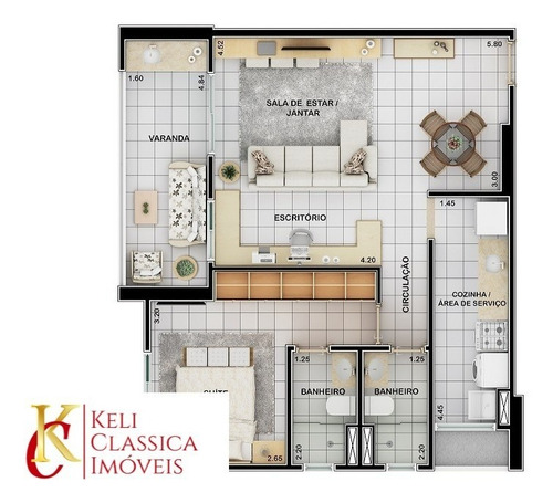 Imagem 29 de 30 de Vende-se Apartamento Com 60m² No Condomínio Sunset Em Ribeirão Preto-sp, Com 2 Dormitórios (sendo 1 Suíte), Com 1 Vaga De Garagem, Sala Com Espaço Amp - Ap00438 - 68983681