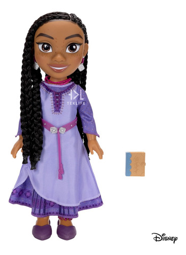 Muñeca Asha Película Wish Disney Set De Juego Aventurera