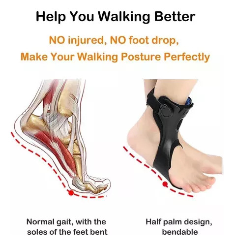 Ortesis Caída Corrector Inversión Del Pie, Zapato Portátil